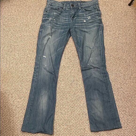 William Rast Women's Boot Cut Jeans in Deep Blue - Picture 4 of 7